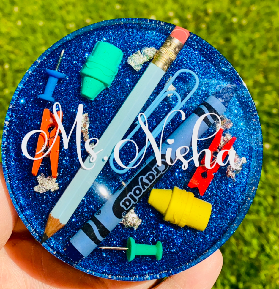Teacher Coasters/Paper Weights