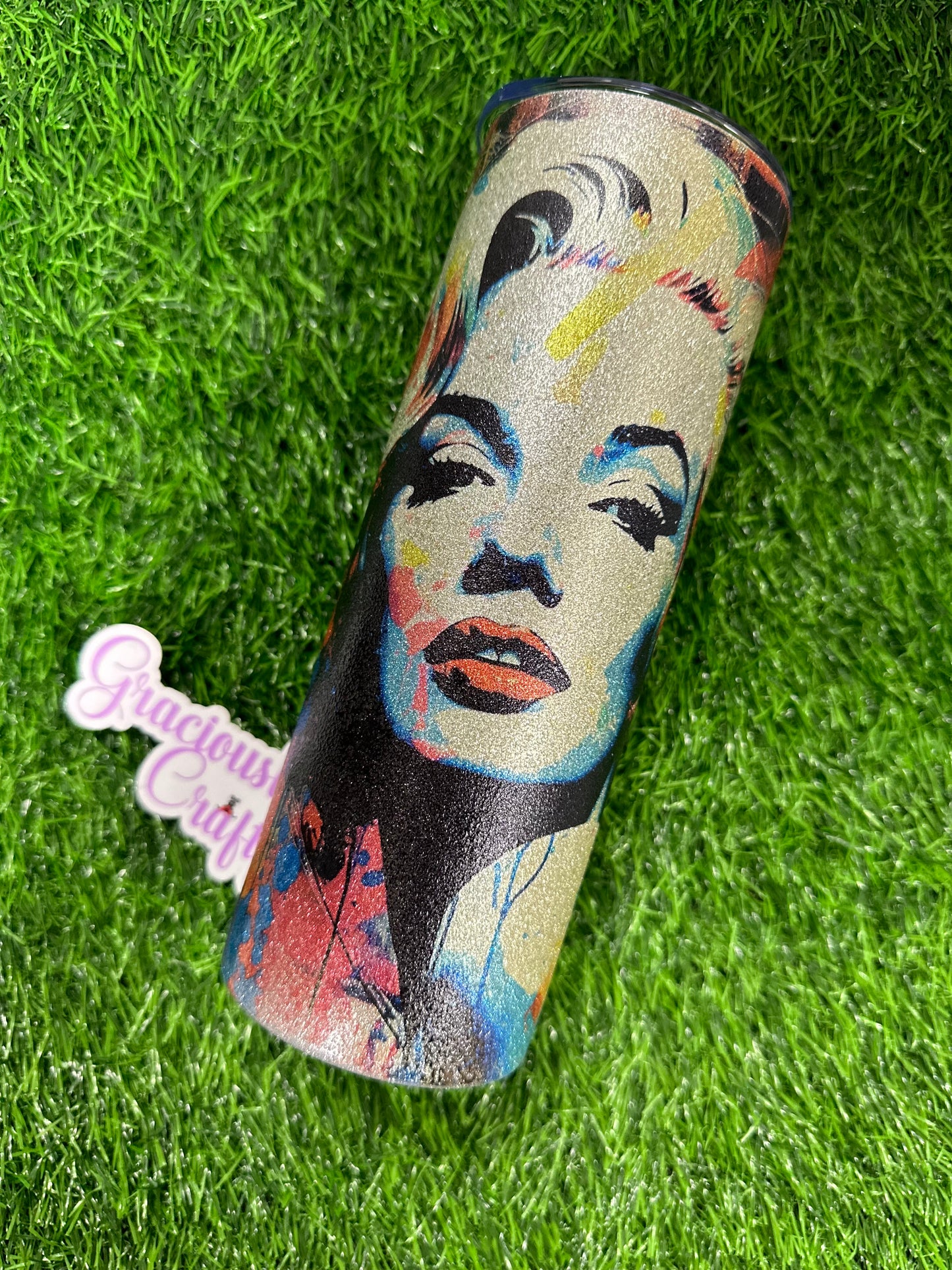 Marilyn 20oz Glitter Tumbler