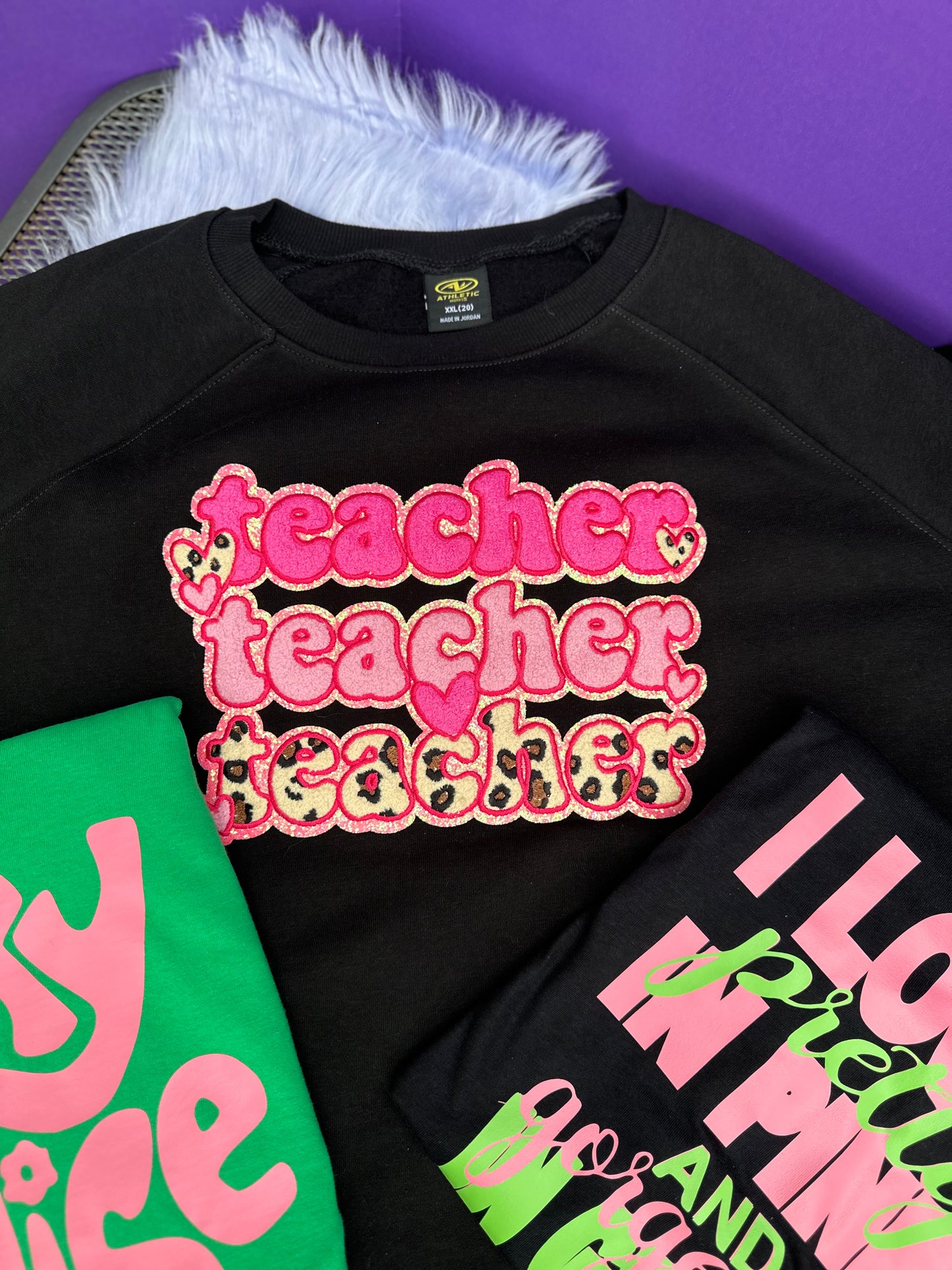 Teacher x 3 Sweatshirt